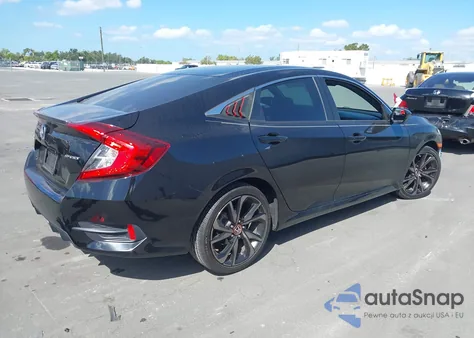 2020 Honda Civic Sport из США, поврежденный, VIN 2HGFC2F89LH591733